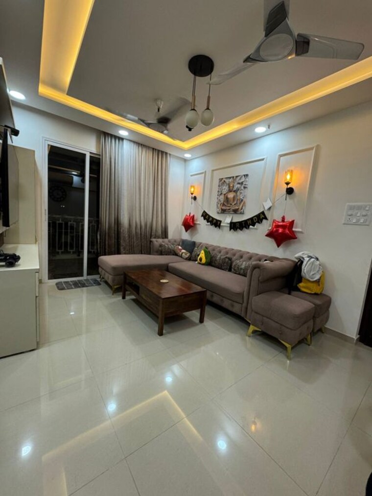 Living Room, puraniks-city-reserva 2 Bedroom 700 Sq.Ft. Apartment In Ghodbunder Road Thane 9918113
