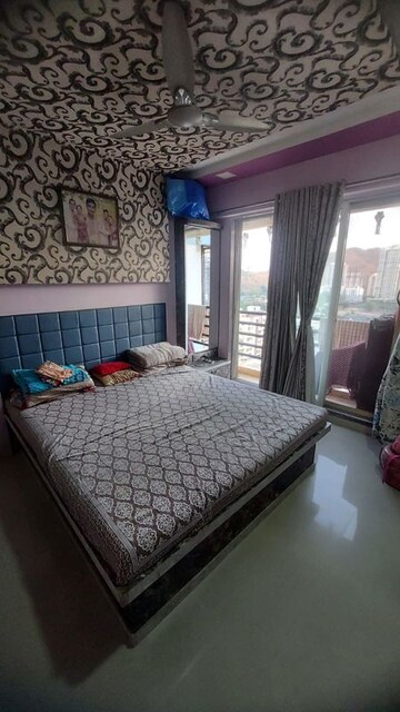 Bedroom in 2 BHK Apartment at Sahil Pride Residency Daffodil, Kasarvadavali – for Sale