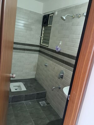 Bathroom in 2 BHK Apartment at Kohinoor Reina, Kondhwa – for Rent