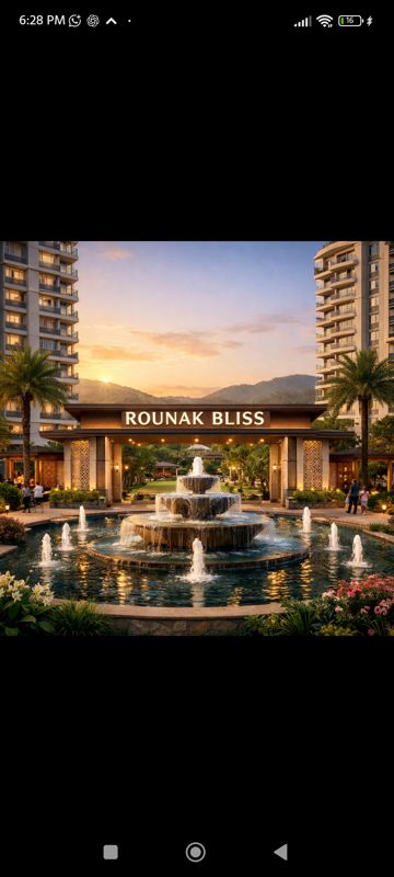 1 BHK + Extra Room Apartment For Rent in Raunak Bliss