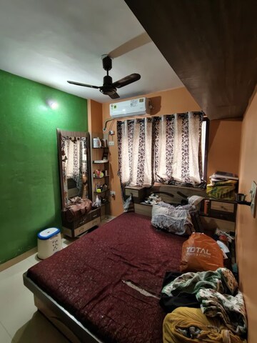 Living Room in 1 BHK Apartment at Krishna Greenland Park Vastu Federation, Ghodbunder Road – for Rent