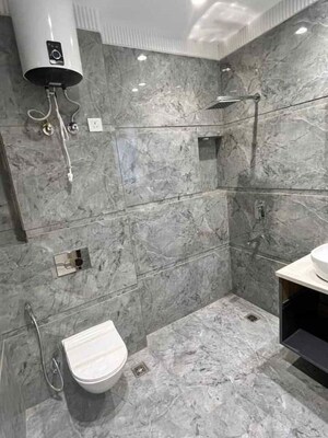 Bathroom in 4 BHK Builder Floor at Saket – for Rent