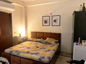 Bedroom in 3 BHK Builder Floor at Kalkaji – for Rent