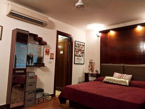 Living Room in 3 BHK Builder Floor at Kalkaji – for Rent