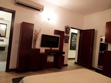 Living Room in 3 BHK Builder Floor at Kalkaji – for Rent