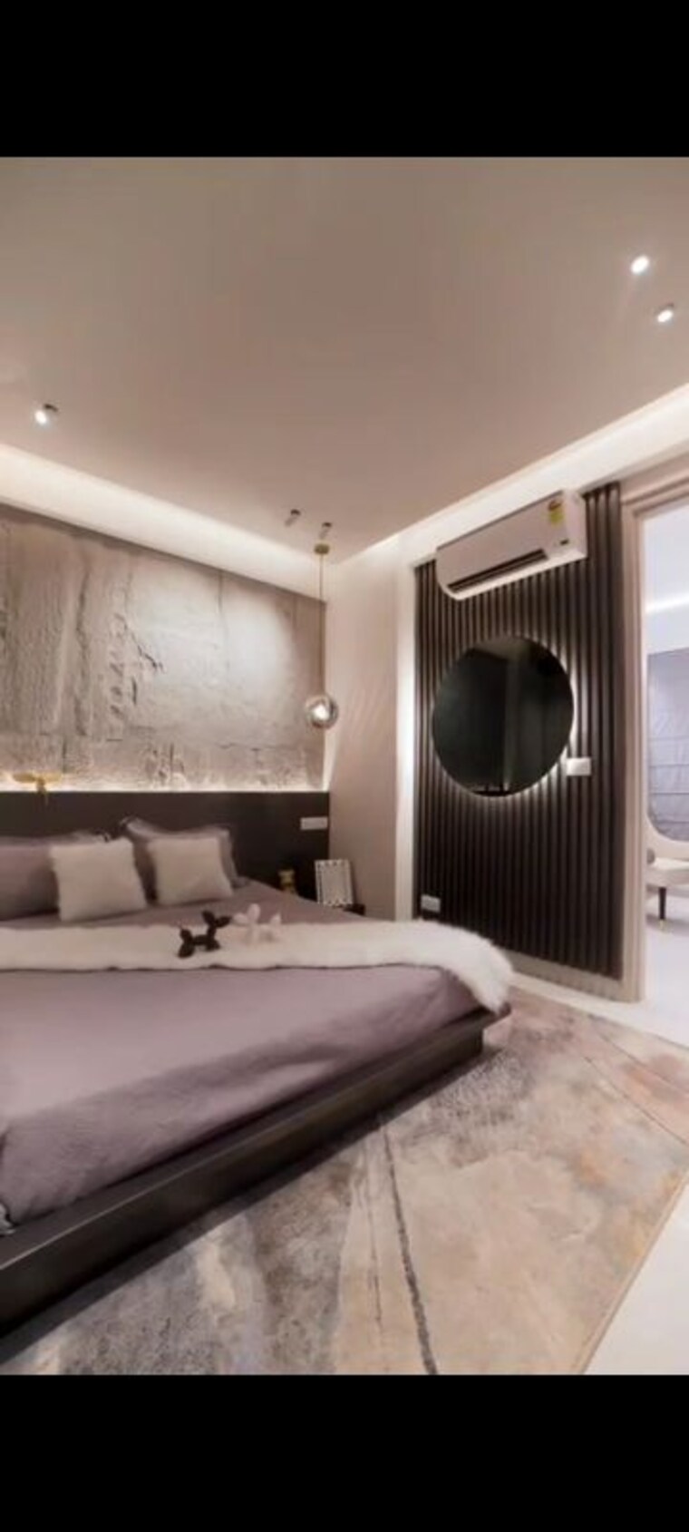 Bedroom, urban-the-zirk 3 Bedroom 1990 Sq.Ft. Apartment In Nabha Zirakpur 9811925