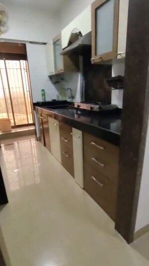Kitchen in 2 BHK Apartment at Madhav Palacia, Ghodbunder Road – for Rent