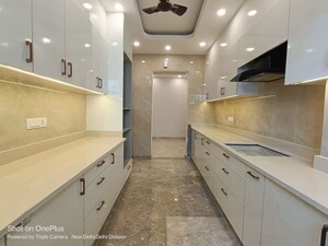 Kitchen in 3 BHK Builder Floor at Kalkaji – for Rent