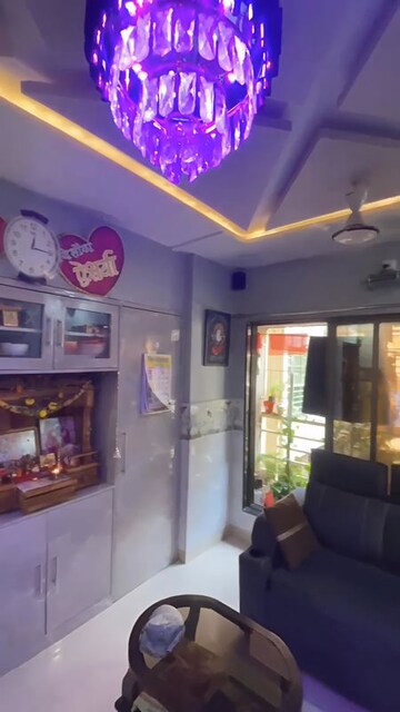 Living Room in 1 BHK Apartment at Satyam Tower Nalasopara, Nalasopara West – for Sale