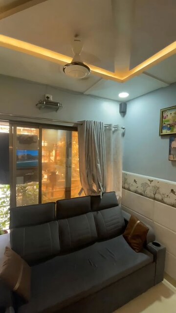 Living Room in 1 BHK Apartment at Satyam Tower Nalasopara, Nalasopara West – for Sale