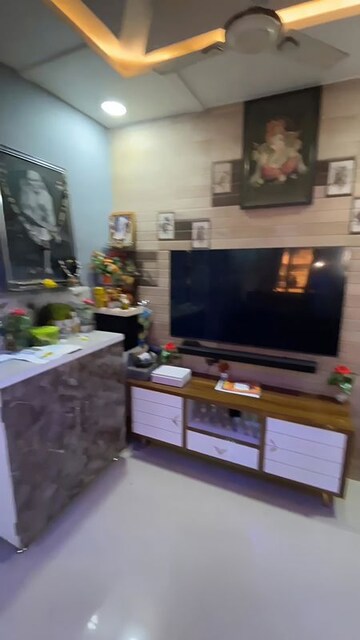 Living Room in 1 BHK Apartment at Satyam Tower Nalasopara, Nalasopara West – for Sale