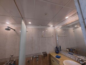 Bathroom in 3 BHK Apartment at Lunkad Goldcoast, Viman Nagar – for Rent