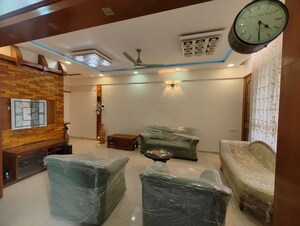 Living Room in 3 BHK Apartment at Lunkad Goldcoast, Viman Nagar – for Rent