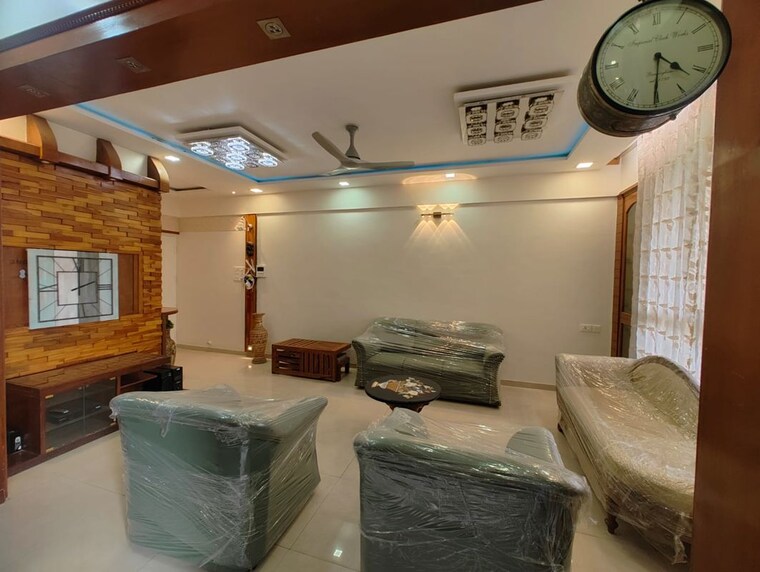 Living Room, lunkad-goldcoast 3 Bedroom 1600 Sq.Ft. Apartment In Viman Nagar Pune 9918505