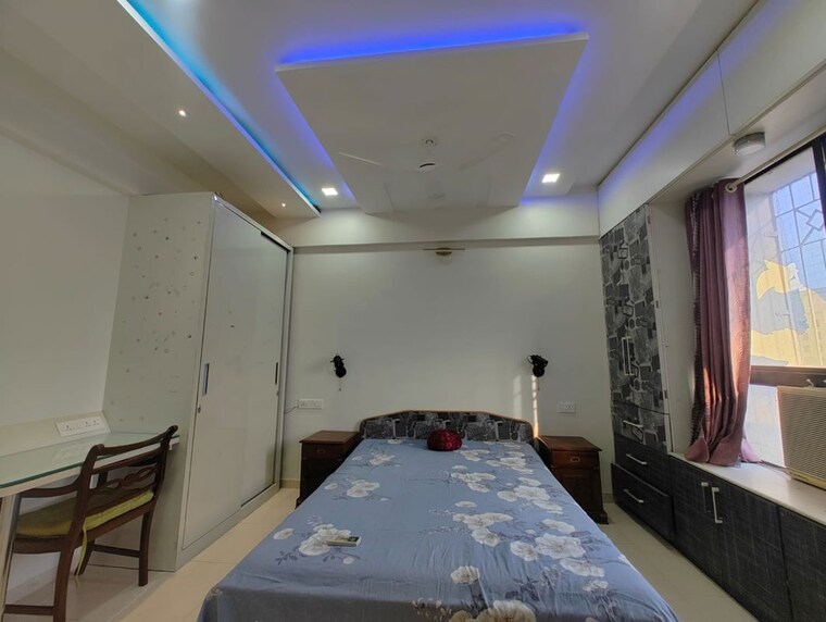 Bedroom, lunkad-goldcoast 3 Bedroom 1600 Sq.Ft. Apartment In Viman Nagar Pune 9918505