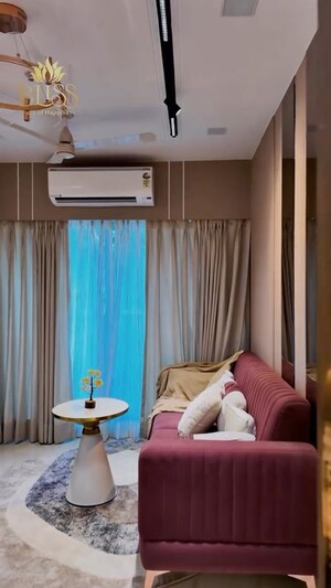 Living Room in 2 BHK Apartment at JP Ruchita Bliss, Nalasopara West – for Sale