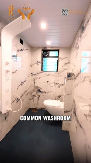 Bathroom in 2 BHK Apartment at Karari Heritage, Nalasopara West – for Sale