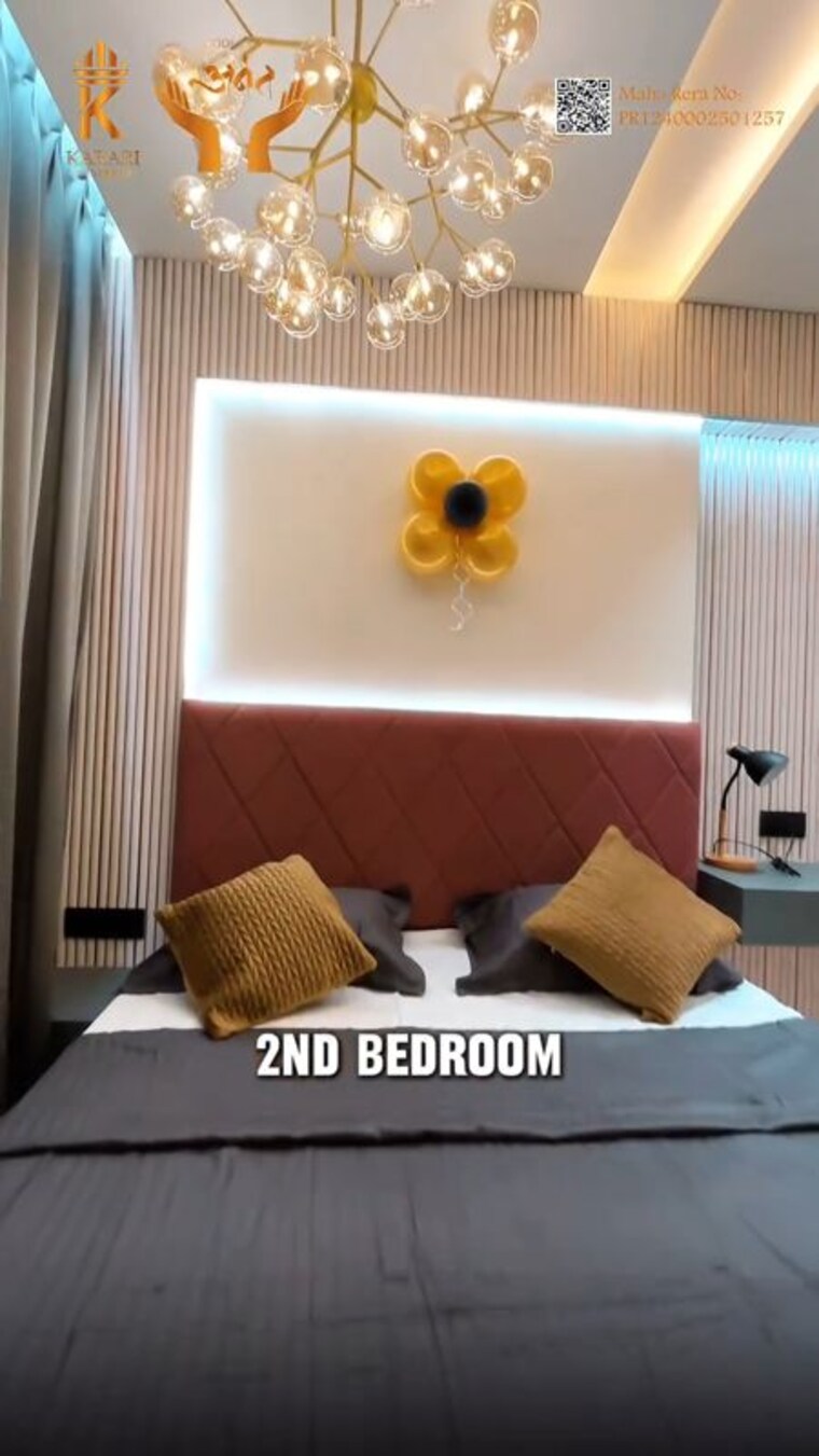 Master Bedroom, karari-heritage 2 Bedroom 850 Sq.Ft. Apartment In Nalasopara West Palghar 9878967