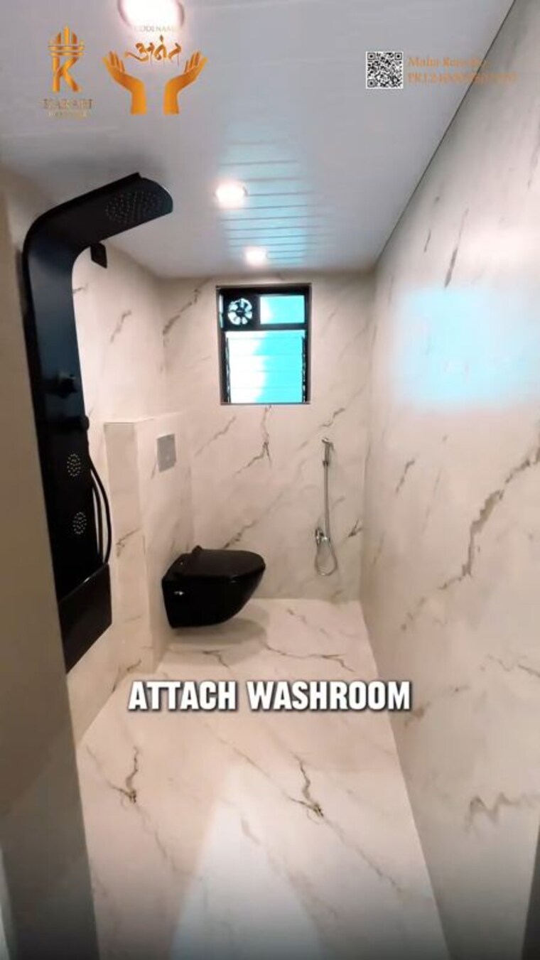 Attached Bathroom, karari-heritage 2 Bedroom 850 Sq.Ft. Apartment In Nalasopara West Palghar 9878967