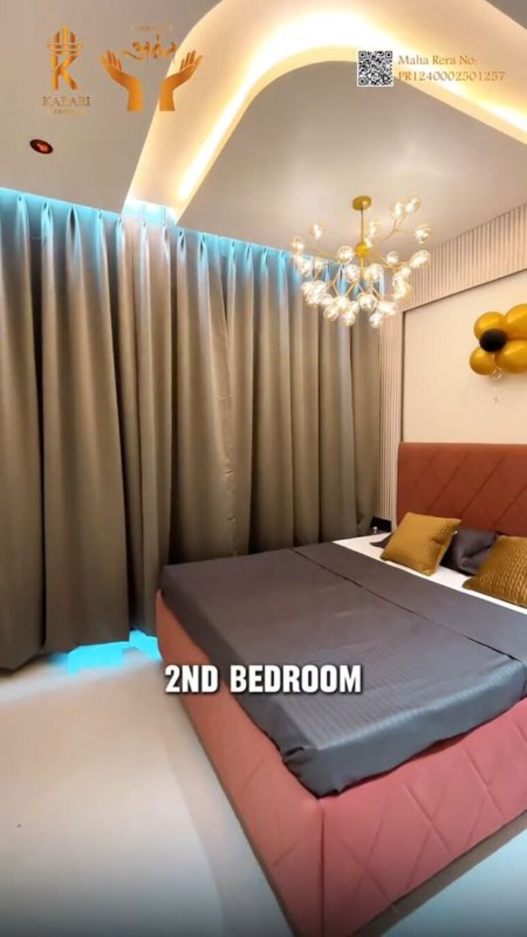 Master Bedroom, karari-heritage 2 Bedroom 850 Sq.Ft. Apartment In Nalasopara West Palghar 9878967