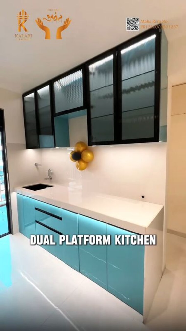 Kitchen, karari-heritage 2 Bedroom 850 Sq.Ft. Apartment In Nalasopara West Palghar 9878967