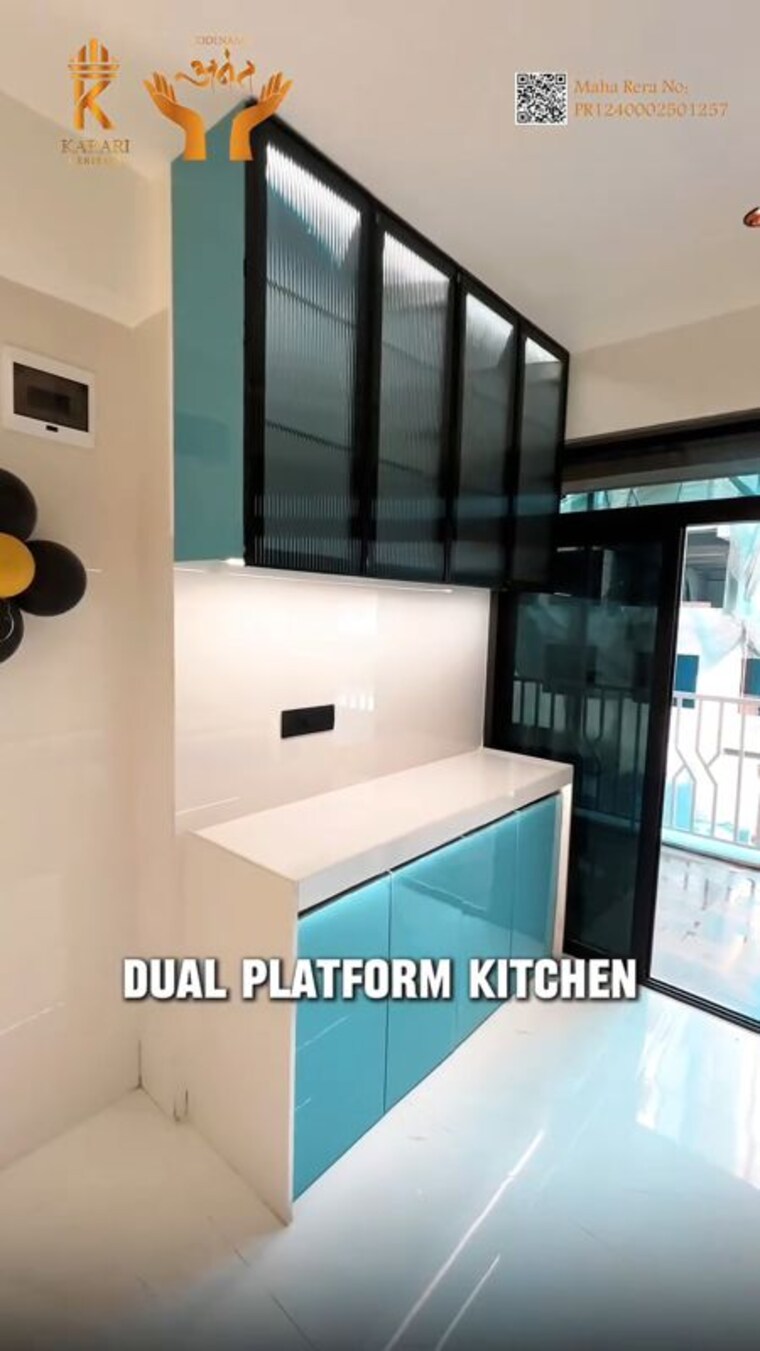 Kitchen, karari-heritage 2 Bedroom 850 Sq.Ft. Apartment In Nalasopara West Palghar 9878967