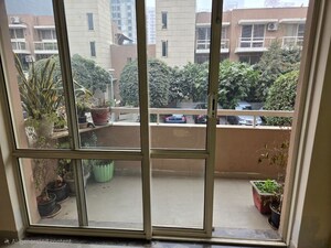 Balcony in 3 BHK Builder Floor at Unitech Woodstock Floors, Sector 50 – for Rent