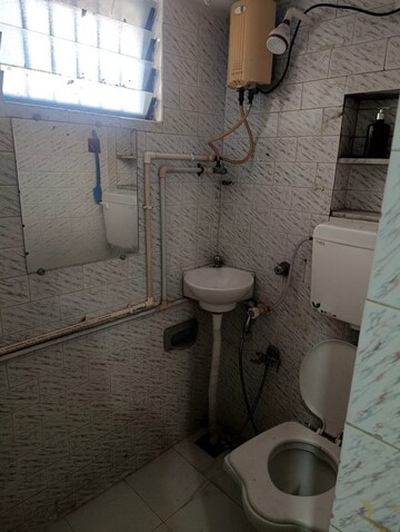 Bathroom in 2 BHK Villa at Prahlad Nagar – for Rent