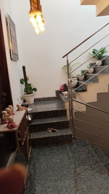Staircase in 3 BHK Builder Floor at Ansal API Esencia, Sector 67 – for Rent