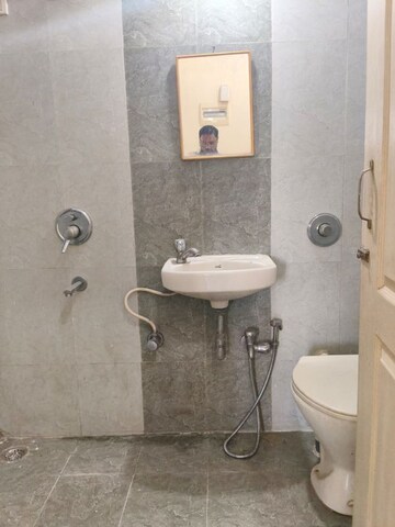 Bathroom in 2 BHK Apartment at GHP Woodland Heights, Chandivali – for Rent