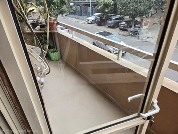 Balcony in 3 BHK Builder Floor at Unitech Woodstock Floors, Sector 50 – for Rent