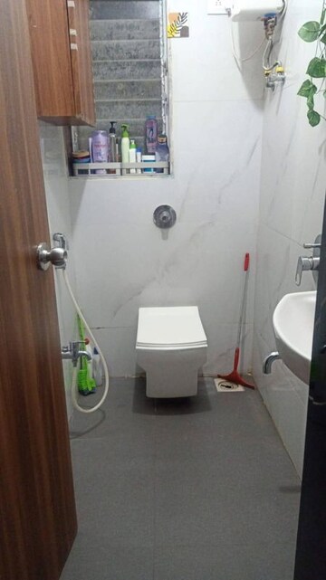 Bathroom in Studio Apartment at Arihant Neminath Sky, Ghatkopar West – for Rent
