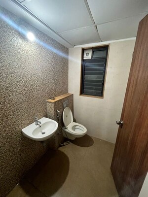 Bathroom in 2 BHK Apartment at Lodha Downtown, Dombivli East – for Rent
