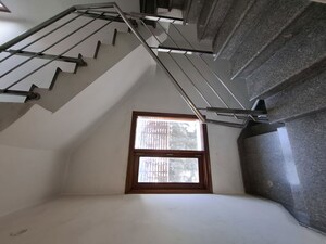 Staircase in 4 BHK Builder Floor at Nehru Enclave – for Rent