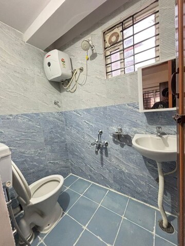 Bathroom in 1 BHK Builder Floor at Vignana Nagar – for Rent