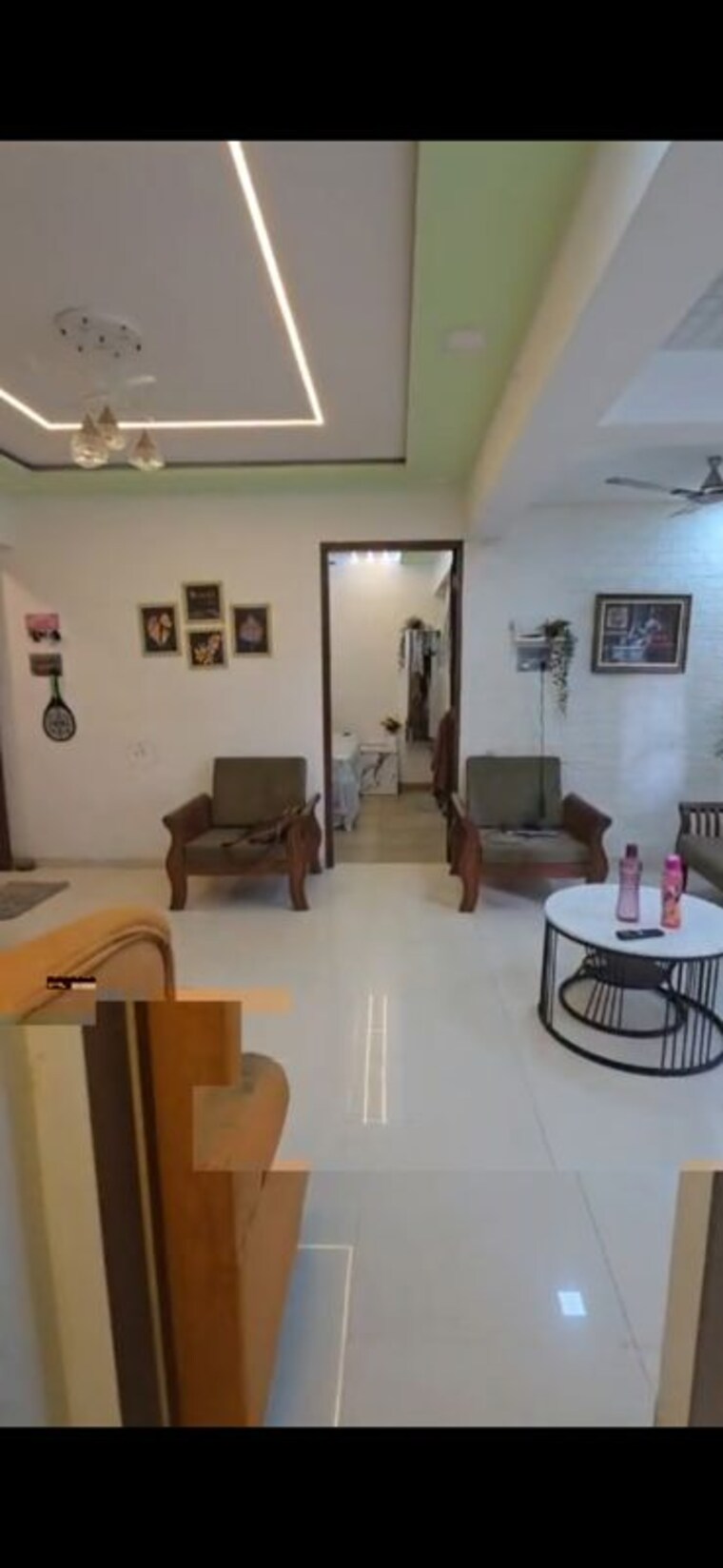 Living Room, saheel-itrend-life 2 Bedroom 1250 Sq.Ft. Apartment In Wakad Pune 9877610