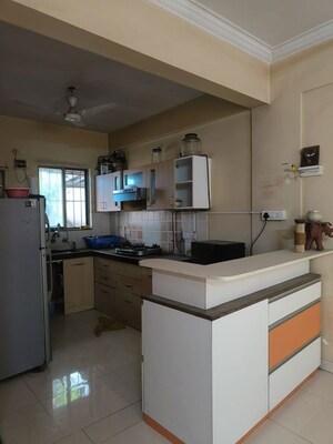 Kitchen in 3 BHK Villa at Sonigara Omega Paradise, Wakad – for Rent