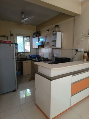 Kitchen in 3 BHK Villa at Sonigara Omega Paradise, Wakad – for Rent