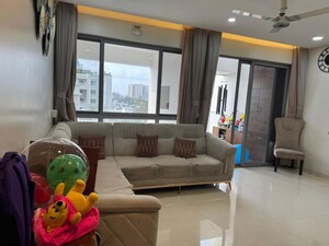 Living Room in 2 BHK Apartment at Kasturi Apostrophe Next, Wakad – for Sale