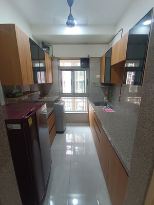 Kitchen in 1 BHK Apartment at Gurukrupa Smiles Marina Enclave, Malad West – for Rent