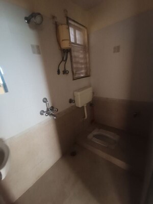 Bathroom in 1 BHK Apartment at New Bhoomi Park, Malad West – for Rent