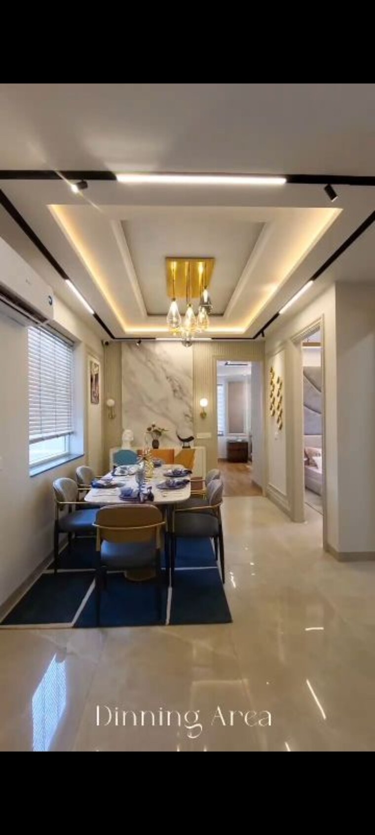 Master Bedroom, urban-the-zirk 3.5 Bedroom 2290 Sq.Ft. Apartment In Nabha Zirakpur 9808994