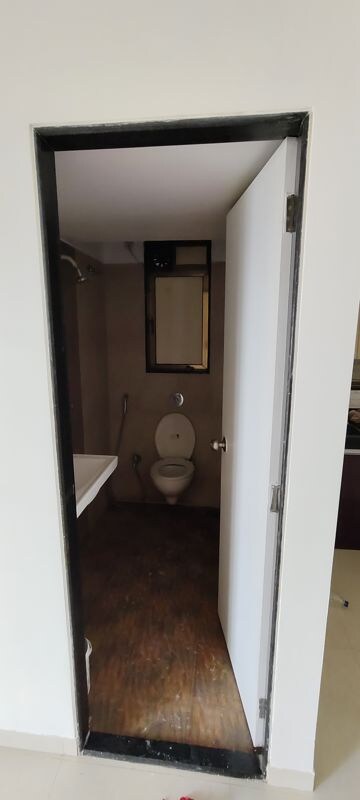 Bathroom in 1 BHK Apartment at Chandak Nishchay Wing E, Borivali East – for Rent