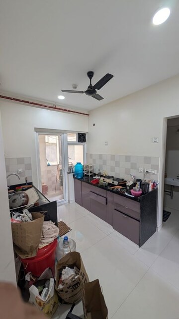 Kitchen in 1 BHK Apartment at Delta Vrindavan, Mira Road – for Rent