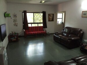Living Room in 3.5 BHK Apartment at Baner – for Rent