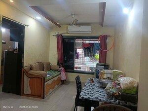 Living Room in 1 BHK Apartment at Shivram Park, Bhandup West – for Rent