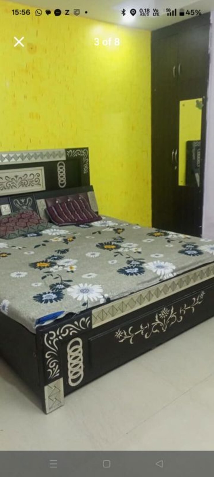 Bedroom, acc-homes 2 Bedroom 950 Sq.Ft. Apartment In Sector 44 Noida 9918922