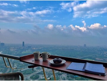 Swimming Pool in 1 RK Apartment at Supertech Supernova Spira Suites, Sector 94 – for Rent