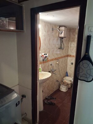 Bathroom in 2 BHK Apartment at Atul Blue Horizon II, Malad West – for Rent