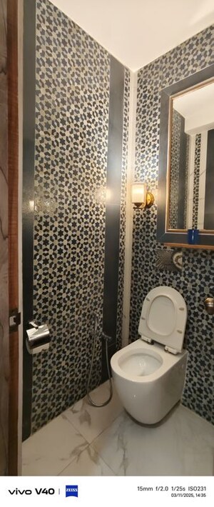 Bathroom in 3 BHK Builder Floor at Defence Colony – for Rent